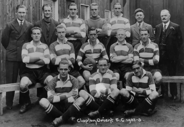 Clapton Orient Football Team Photo>1932-33 Season