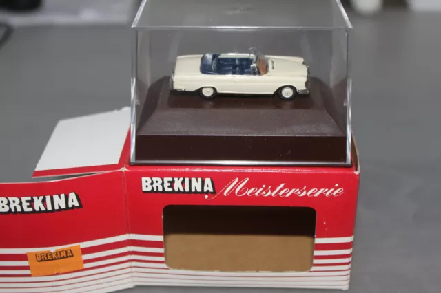 Brekina Mercedes Benz 280 SE 3,5 Cabrio creme weiß OVP