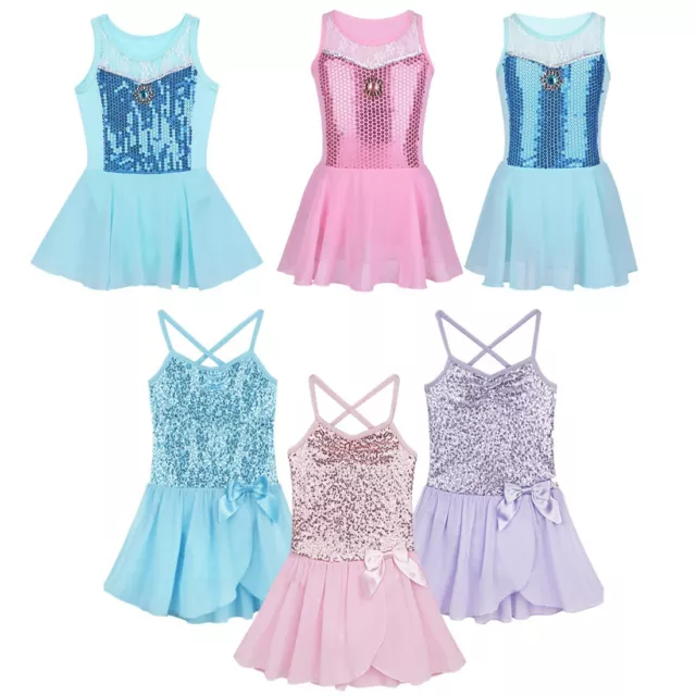 Abito Balletto Danza Tututù Gonne Ginnastica Bambine Bambine Ginnastica Gioventù Abbigliamento da Danza