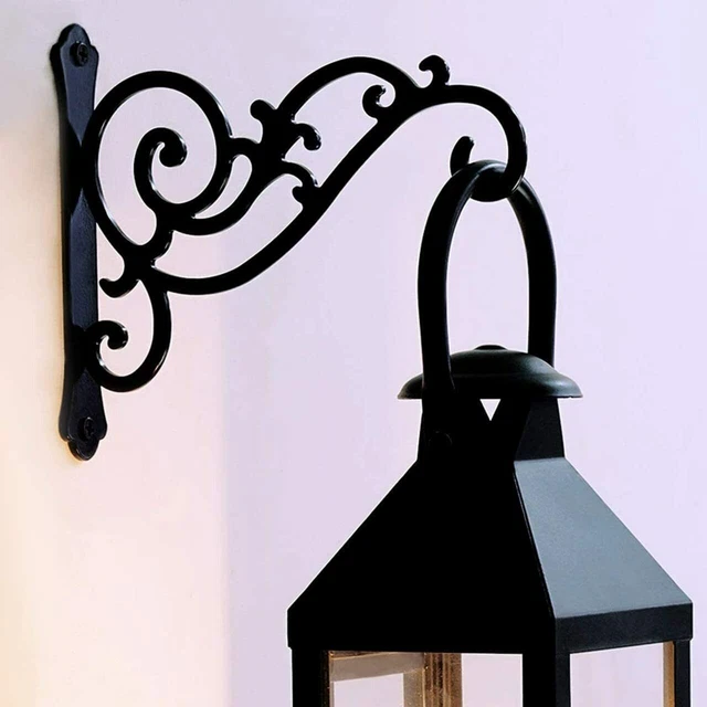 Wall Hook Hanging Plant Bracket | Decorative Straight Plant Hanger for Bird Feed