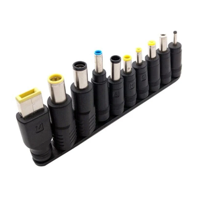 1Set(10Pcs) Supply Adapter Tips Laptop DC Power Charger Universal for Notebook