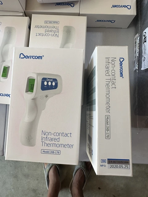 Berrcom Non-Contact Infrared Thermometer 6-in-1 Model JXB-178! Bulk Pricing Avai