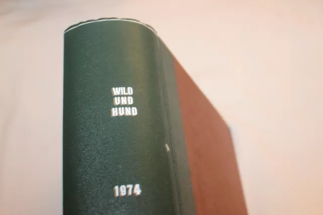 WILD UND HUND Año 1974 Encuadernado