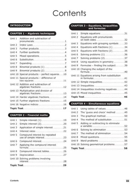 Excel Essential Skills: Mathematics Revision & Exam Workbook Year 10 2