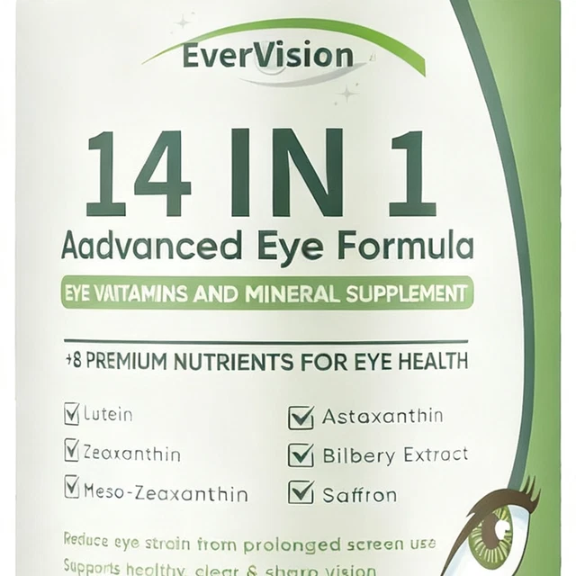 2PACK EVERVISION 14 In 1 Advanced Eye Formula 60 Capsules Advanced ...
