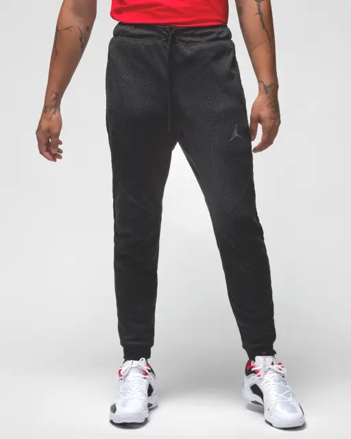 Nike Air Jordan Dri Fit 3/4 Tights Basketball CZ4796-010 BLACK Men's Size  SMALL