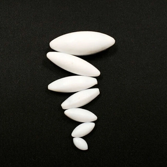 7 Pcs 7 Size Set Mixer PTFE Stir Bar Teflon Olive Cone Magnetic Stirrer Smaller