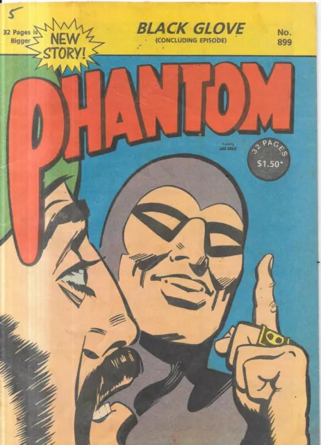 vintage Australian Phantom comic No 899 1980's??