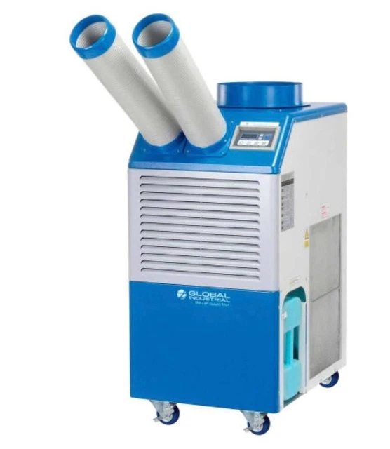 Global Industrial Portable Air Conditioner W/ Cold Air Nozzles, 1.5 Ton, 115V, 1