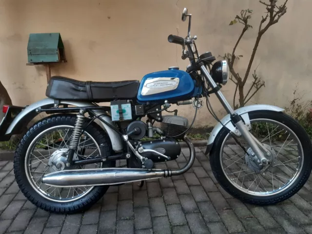 Harley Davidson Aermacchi modello ML 125 De Luxe del 1972 Era Epoca