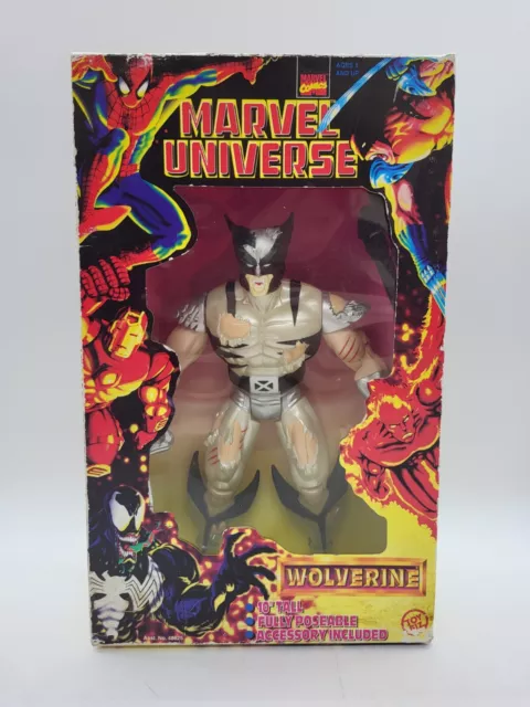 Vtg. 1997 Toy Biz Marvel Universe Wolverine 10" Posable Collectible Figure NIB