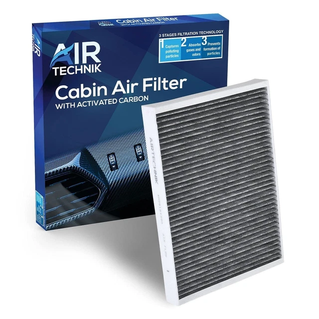 AIRTECHNIK 4M0-819-439A CABIN Air Filter w/Activated Carbon | Fits 2017-2019…