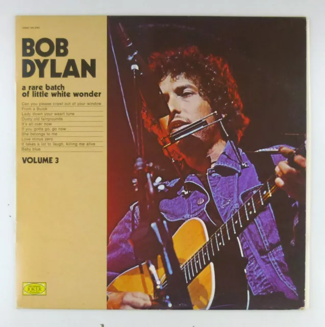 12 " LP - Bob Dylan – A Rare Batch Of Little White Wonder - Volume 2 - B5679s1