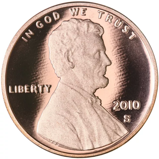 2010 S Lincoln Shield Cent Gem Deep Cameo Proof Penny