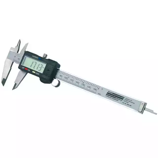 Calibre vernier electrónico 150 mm 823 Brüder Mannesmann vidaXL