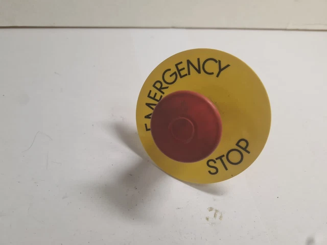 Bouton poussoir ARRET d'urgence TELEMEANIQUE ZBE-102 / 947-5-1