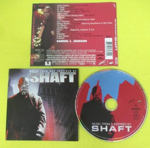 CD SOUNDTRACK SHAFT OutKast R. Kelly Alicia Keys 2000 LA FACE RECORDS (OST8)