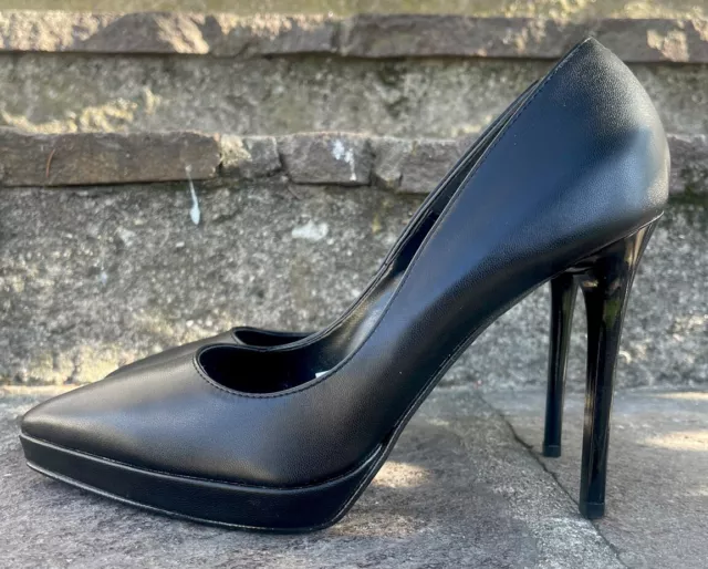 Scarpe Décolleté Nere Tacco Stiletto Alto  Lora Ferres