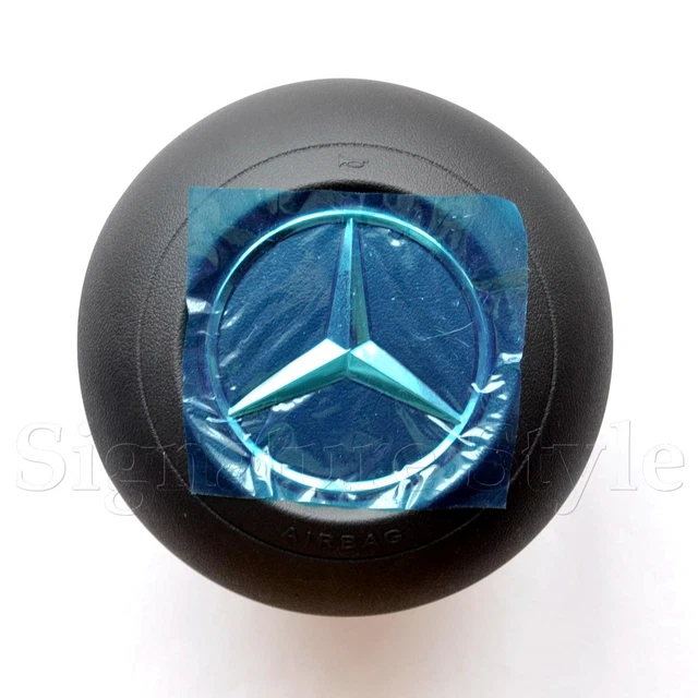 Airbag Volant Mercedes Classe C W206 / CLS 257 2021- Cuir Crème AMG - Pièce D'origine Occasion