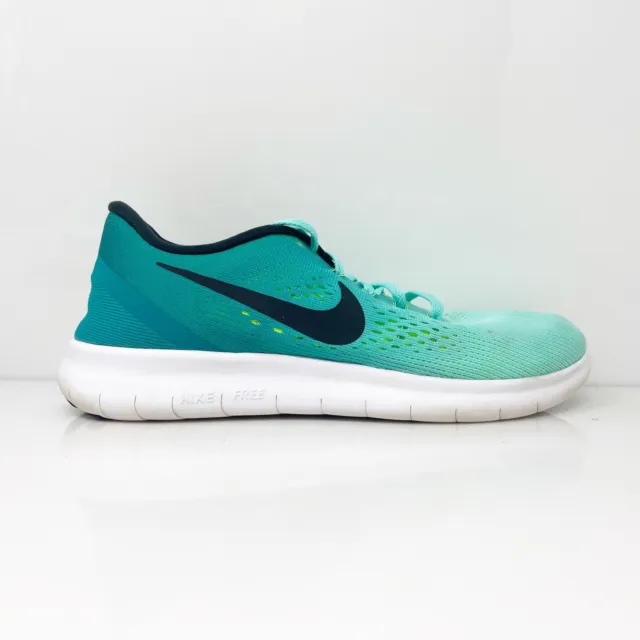 Nike Womens Free RN 831509-300 Green Running Shoes Sneakers Size 8