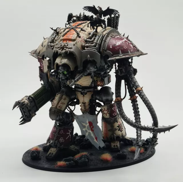 Chaos Knight Abominant Chaos Space Marines Warhammer 40K top painted