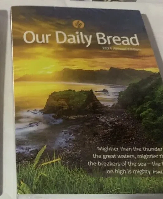 OUR DAILY BREAD daily Devotional Book 2024 editionBest allyear