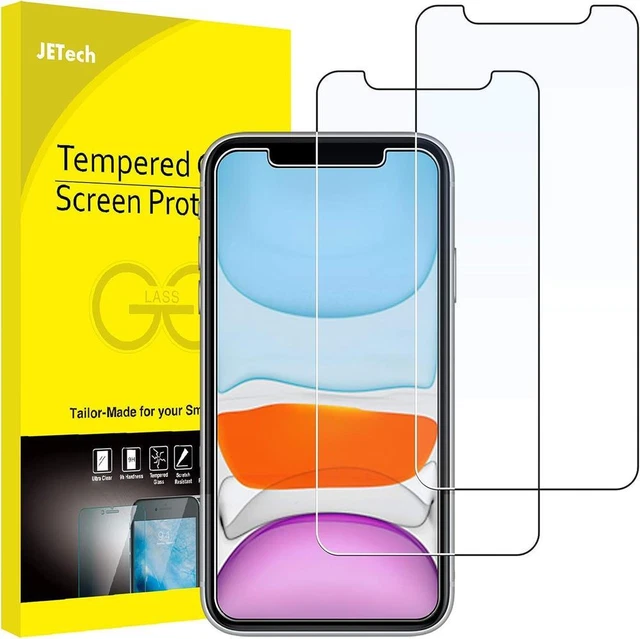 Screen Protector for iPhone 11 and iPhone XR 6.1-Inch,Tempered Glass Film,2-Pack