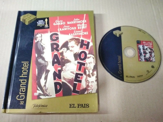 GRAND HOTEL DVD + Book Greta Garbo John Barrymore Joan Crawford £22.52 ...