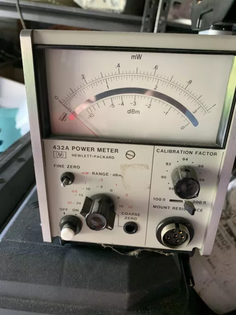 HP Hewlett Packard model 432A Power Meter