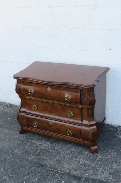Sherril Occasional  French Bombay Shape Commode Large Nightstand 3971