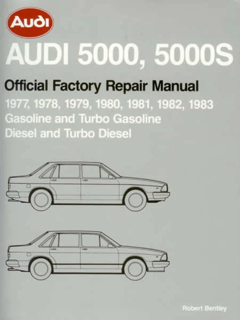 Audi 5000 5000S Official Factory Workshop Manual 1977-1983 Service Repair