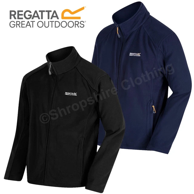 Mens Regatta Hedman II Fleece Full Zip Warm Outdoor Heavy Walking Hiking Jacket