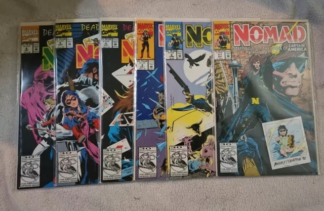 Nomad #1 Through 6 (Marvel Comics 1992) Dead Man's Hand Story