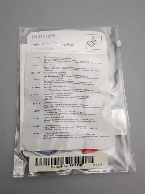 Philips Training Case Heart start Training Pads II