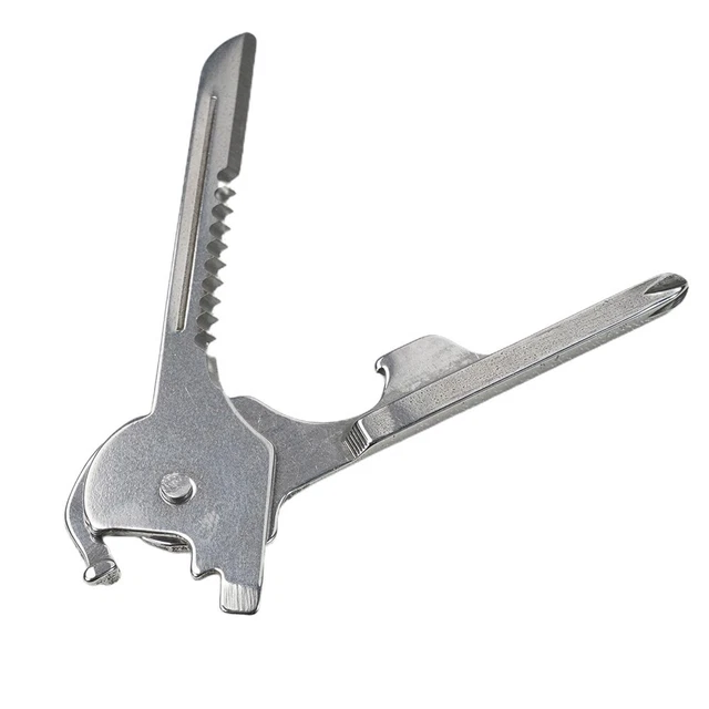 Porte-clés Multi-outils Poisson, Ouvre-bouteille, Pendentif Voiture, Neuf