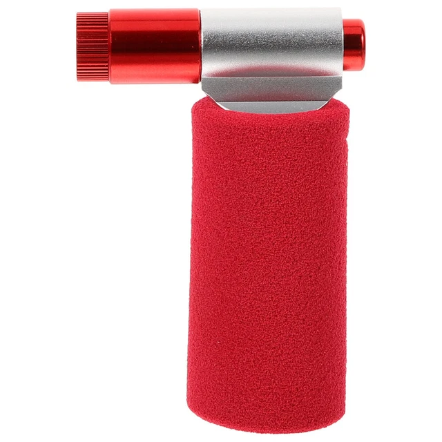 Gonfleur CO2 Pour Vélo – Compatible Valves Presta Et Schrader, Alliage Aluminium, Manchon Isolant, Compact, Pour VTT Et Vélo De Route - 9
