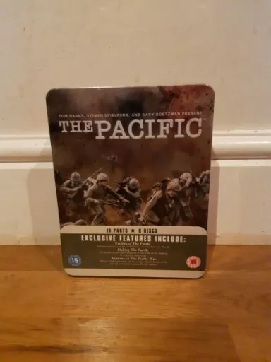 The Pacific DVD Box Set. Steel Tin.  Factory Sealed.