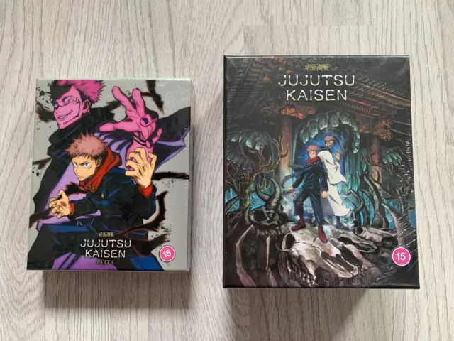 Jujutsu Kaisen Season 1 Part 1+2 Collector's Edition Blu-ray Bundle [Region B]