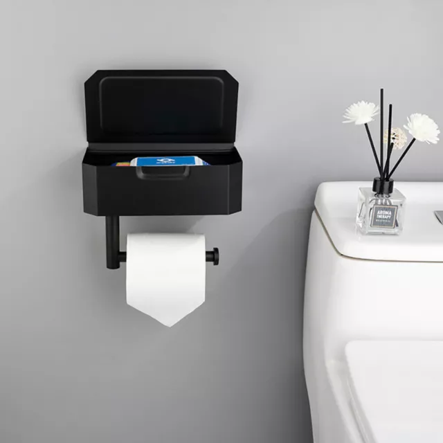 Tissue Box Stainless Steel Wet Wipes Dispenser Toilet Paper Roll Holder Bathroom