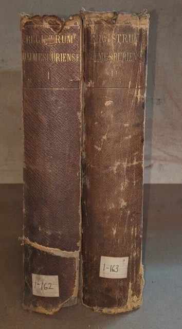The Register of Malmesbury Abbey Edited by J.S. Brewer Complete Set in 2 volumes