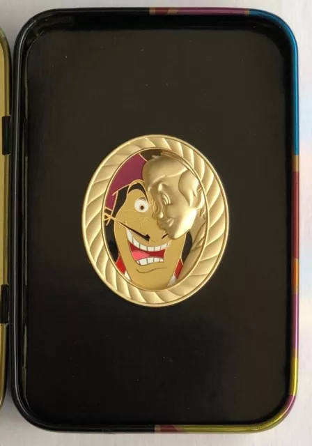 Disney Duets Peter Pan & Captain Hook Pin in Metal Tin Box LE 3000 from 2016