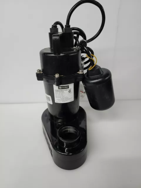 Utilitech 1/3-HP Aluminum Submersible Sump Pump Model #148010 Tested Working