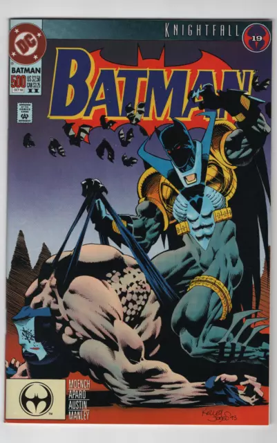 BATMAN 500 2nd Print Variant 1st Appearance Batman Azrael Costume 1993 DC Comics
