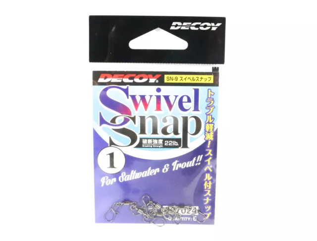 Decoy SN-9 Swivel Snap Size 1 (7024)