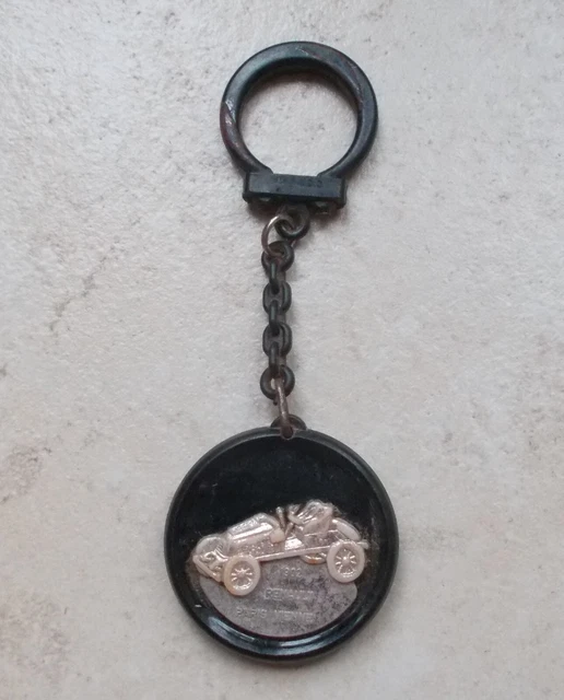 Ancien porte-clefs/porte-clés vintage - Crème Cassis L'héritier Guyot