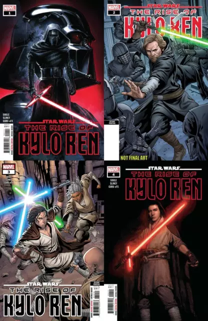 Star Wars: Rise Of Kylo Ren (#1, #2, #3, #4 inc. Variants, 2019-2020)