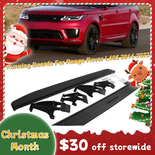 Lightenout Running Boards For Land Rover Range Rover Sport (2013-2022) – Black Nerf Bars