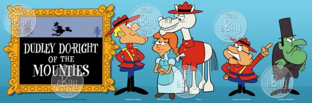 EXTRA LARGE! DUDLEY DO-RIGHT Panoramic Poster Print JAY WARD Studios