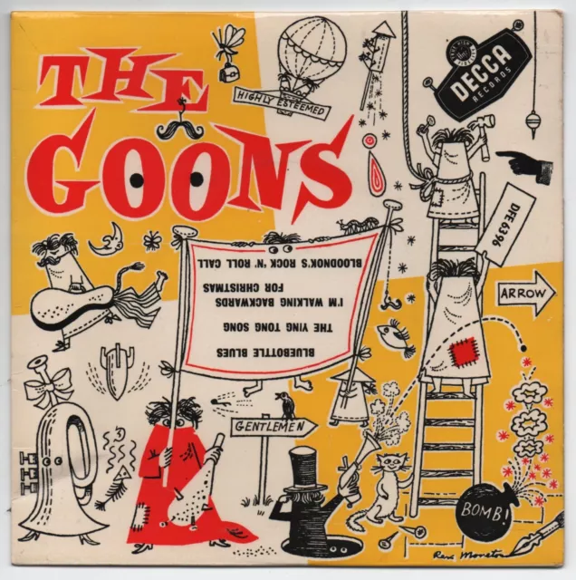 The Goons - Ying Tong Song + Others  (Ep) - 7" - Vg  1956 - Dfe 6396  -  Listen