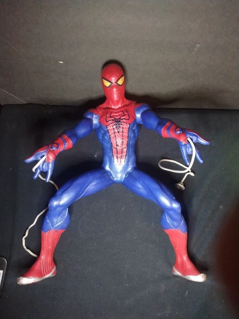 2012 Marvel Amazing Spider-Man Action Figure Motorized Web Shooting 14”